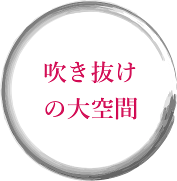 吹き抜け表示画像
